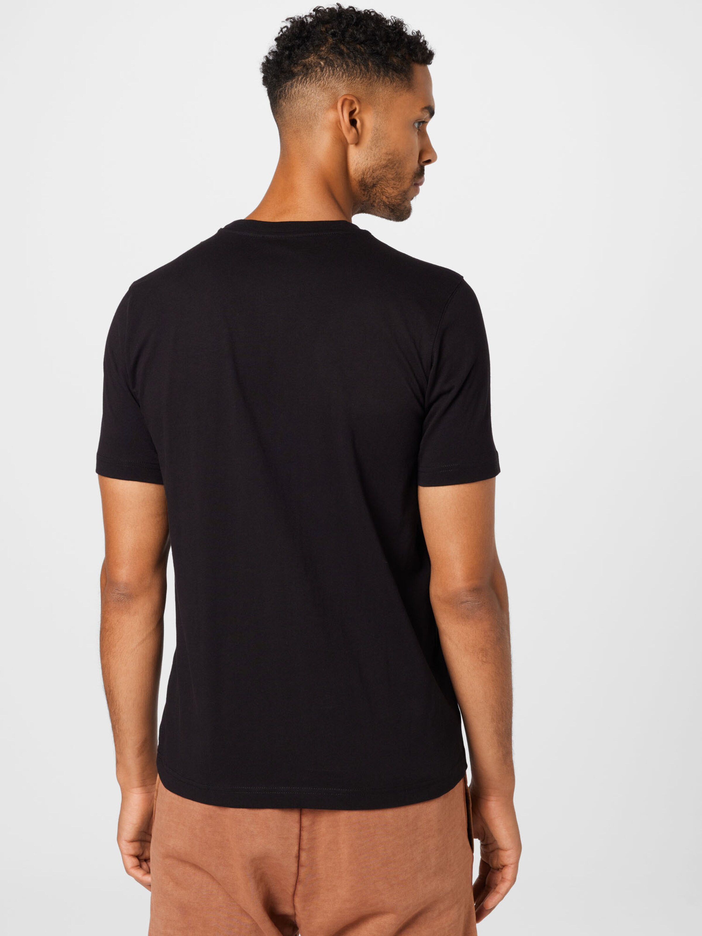 Männer Shirts DIESEL T-Shirt 'JUST' in Schwarz - VT09589