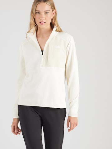 balta THE NORTH FACE Sportinis megztinis 'PERFORMANCE': priekis