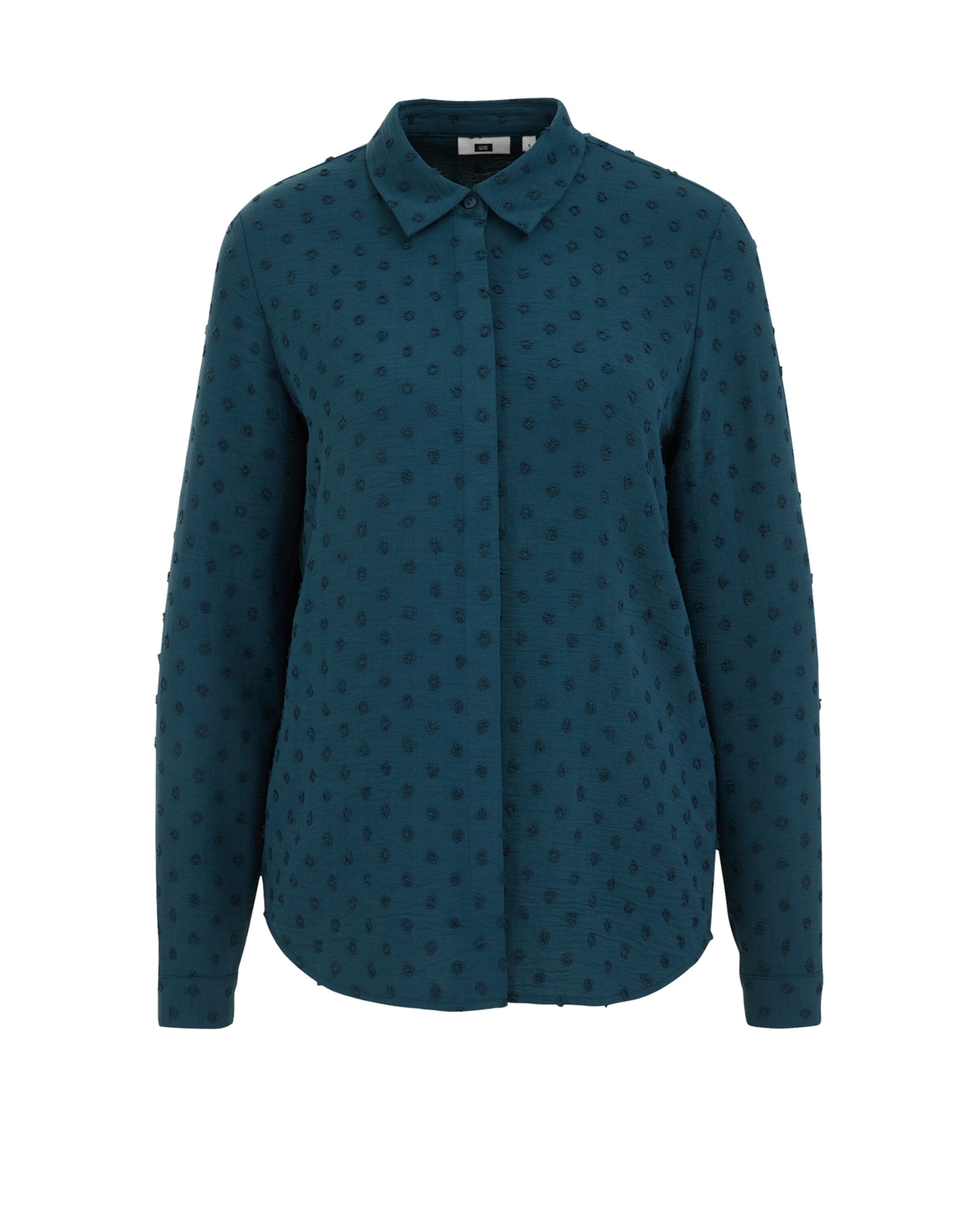 WE Fashion Pluus, värv roheline: eest vaates