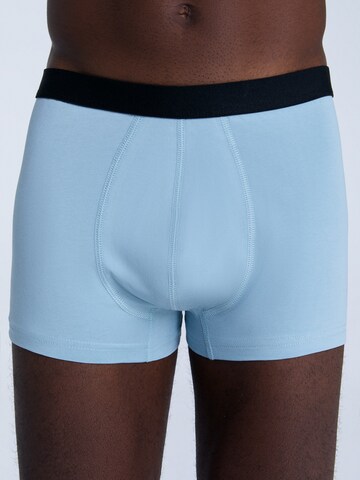 Albero Natur Boxer shorts 'Herren Trunkshorts aus Bio-Baumwolle' in Blue: front
