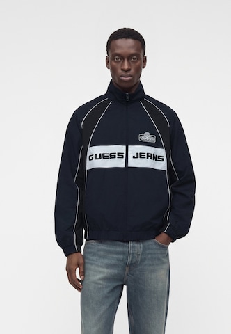 mėlyna GUESS JEANS Demisezoninė striukė