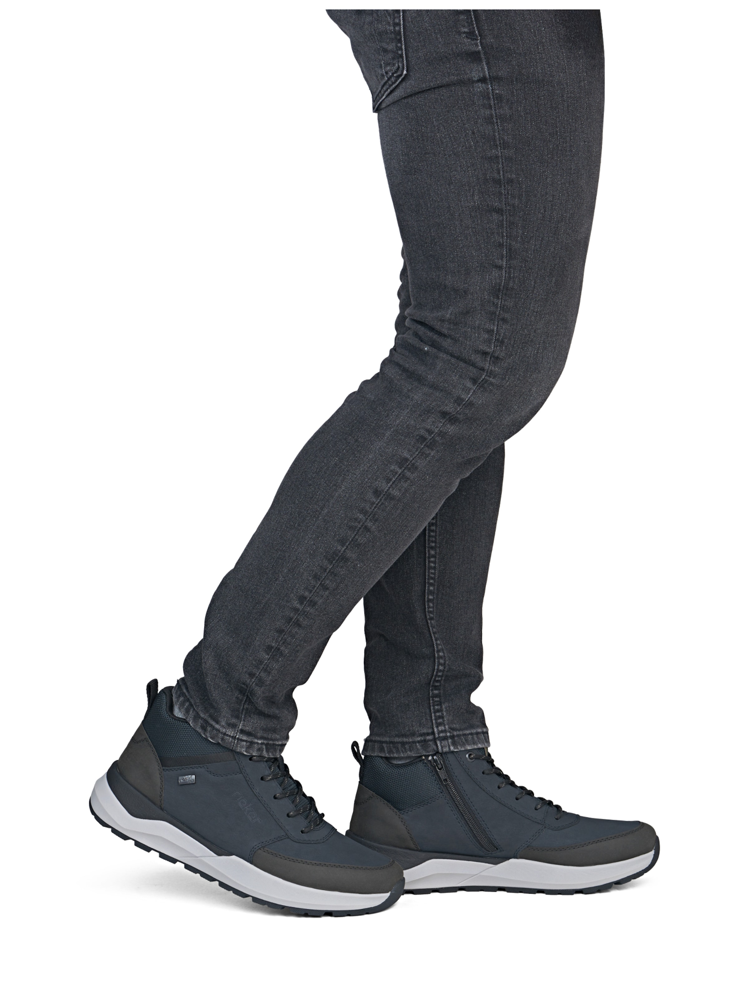 Bottines à lacets Rieker en bleu