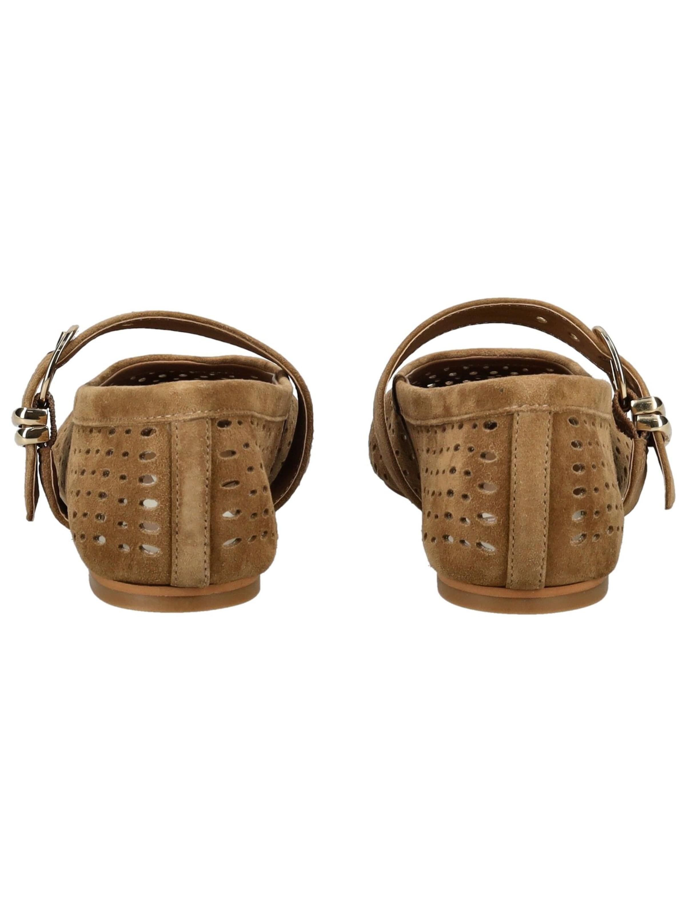 Ballerina con cinturino di Dolce Vita in marrone