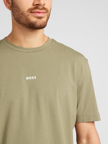 BOSS T-shirt 'TChup' i grön
