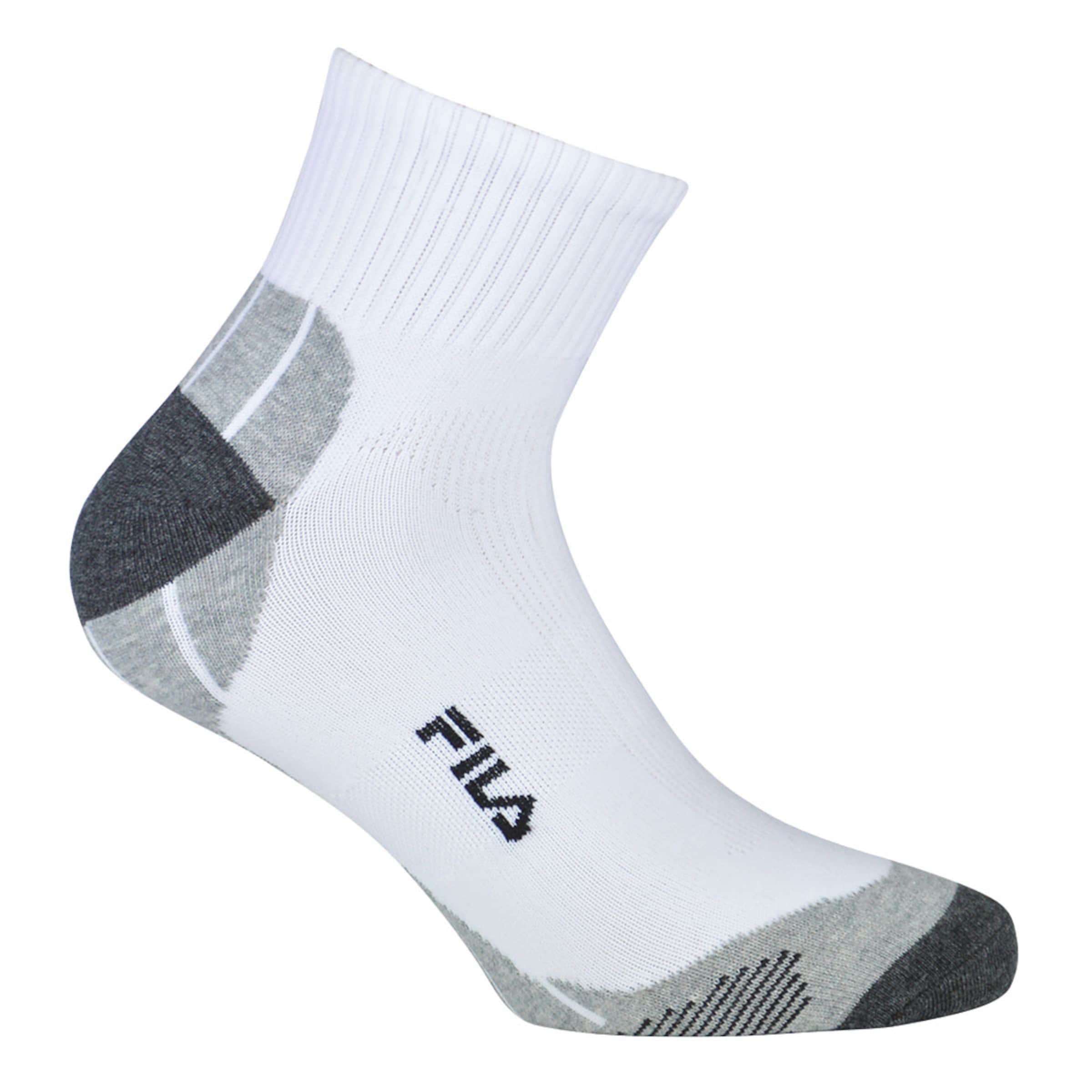 FILA - Calcetines deportivos en blanco