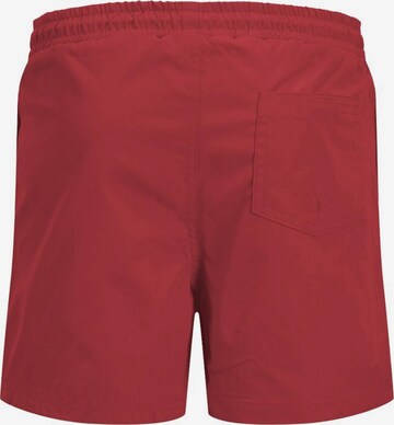 Jack & Jones Junior Board Shorts in Red