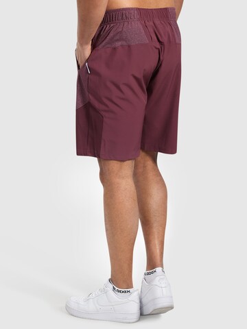 Regular Pantalon de sport Smilodox en violet