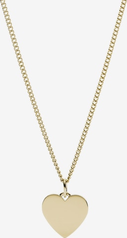 FOSSIL Necklace in Gold: front