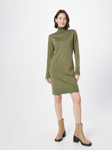 SAINT TROPEZ Knitted dress 'Mila' in Green: front