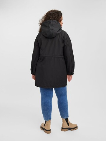 Manteau mi-saison Vero Moda Curve en noir