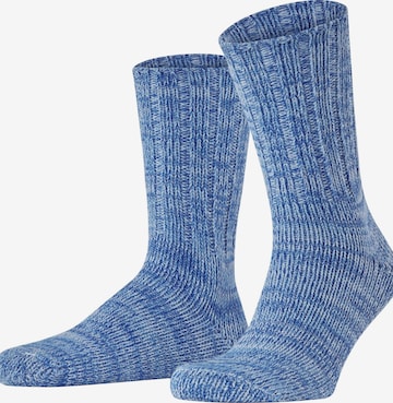 FALKE Socks 'Brooklyn' in Blue: front