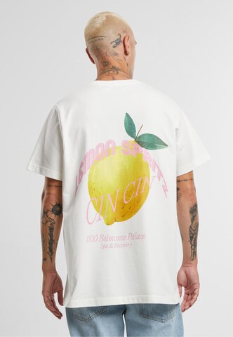 Pica Pica Shirt 'Lemon Spritz' in Wit