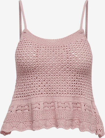 ONLY Stricktop in Pink: Vorderseite