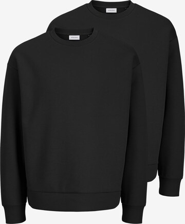 JACK & JONES Sweatshirt 'Barron' in Black: front