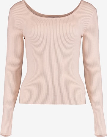 Hailys Pullover 'Ru44na' in Beige: Vorderseite