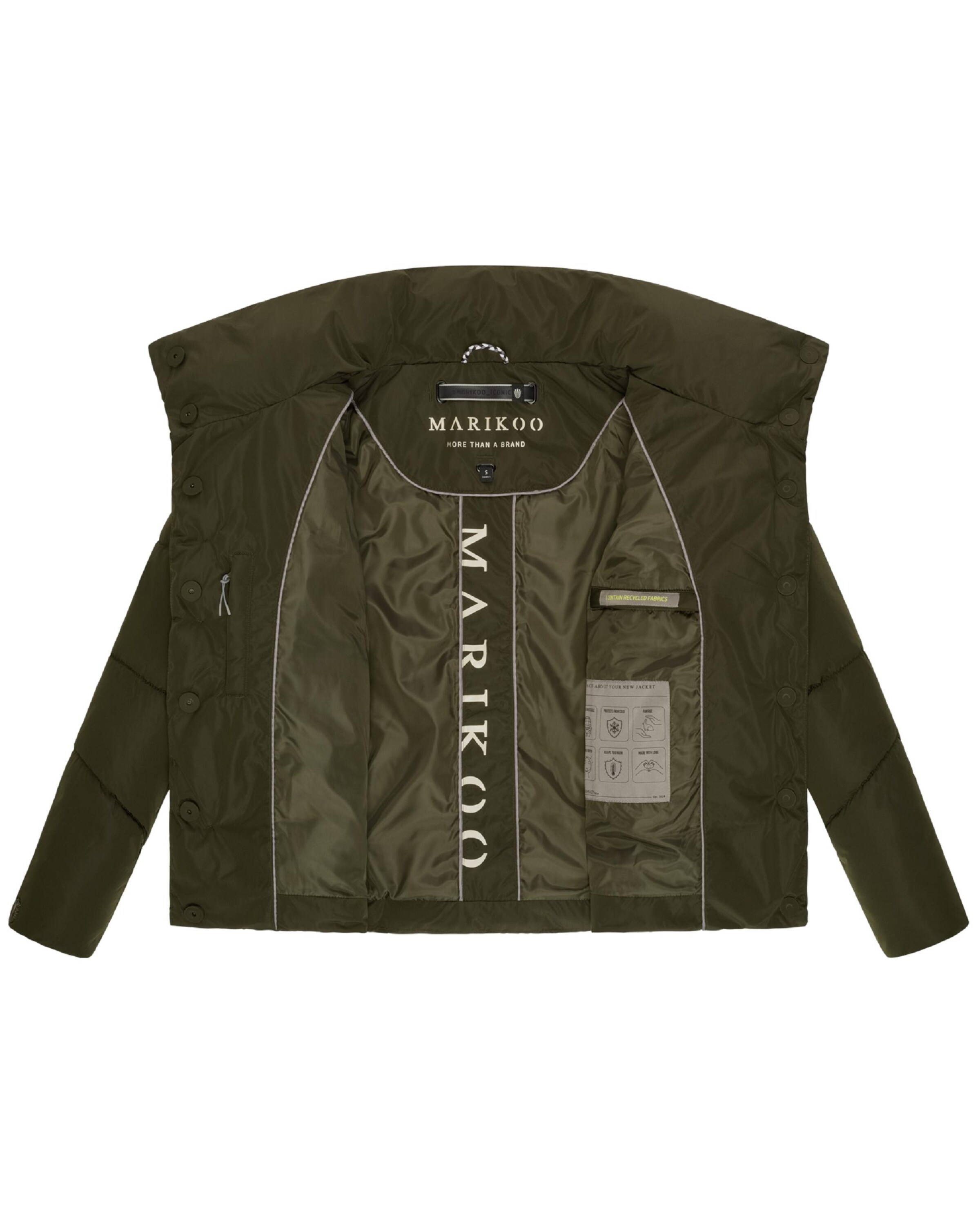 MARIKOO Зимно яке в зелено