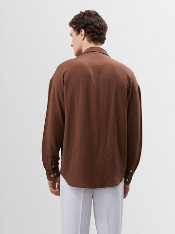 Antioch Regular fit Overhemd in Bruin
