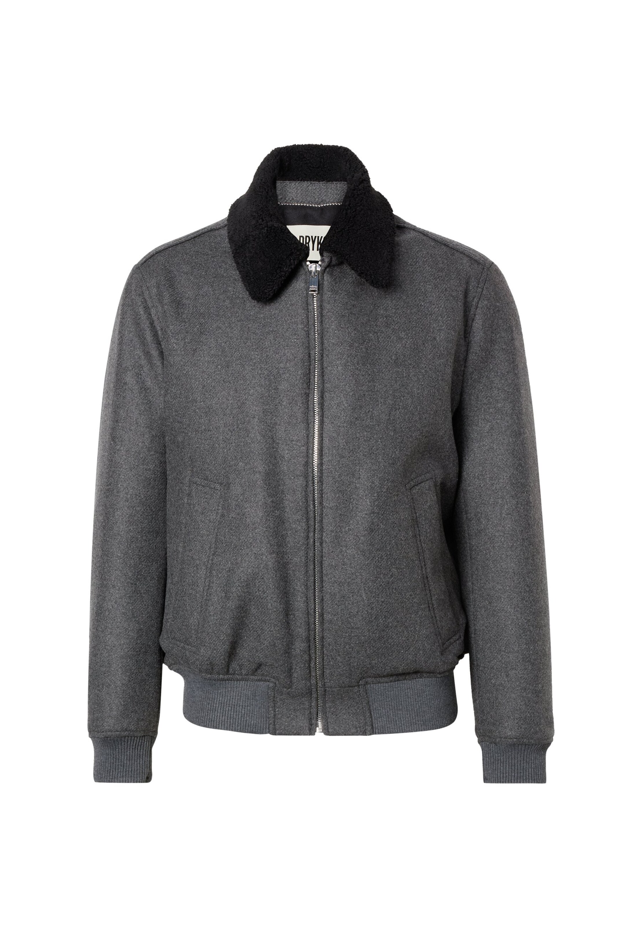 DRYKORN Between-Season Jacket 'FLYGHT 10' in Grey: front