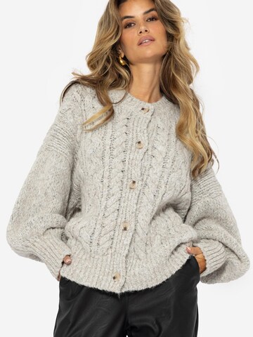 SASSYCLASSY Oversized Cardigan in Grey