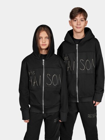 Made By Society Übergangsjacke 'NULL Hoodie - H37525'‌‌‌‌‌‌‌‌‌ in Schwarz