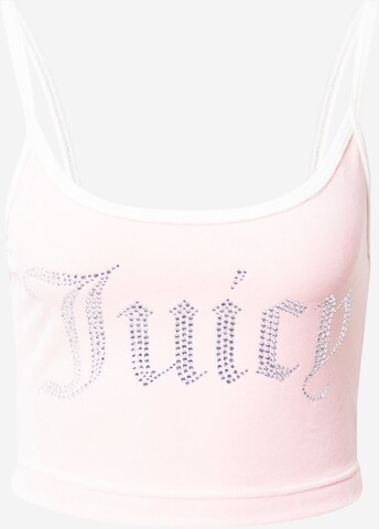 Juicy Couture White Label Τοπ 'Tyra' σε ροζ: μπροστά