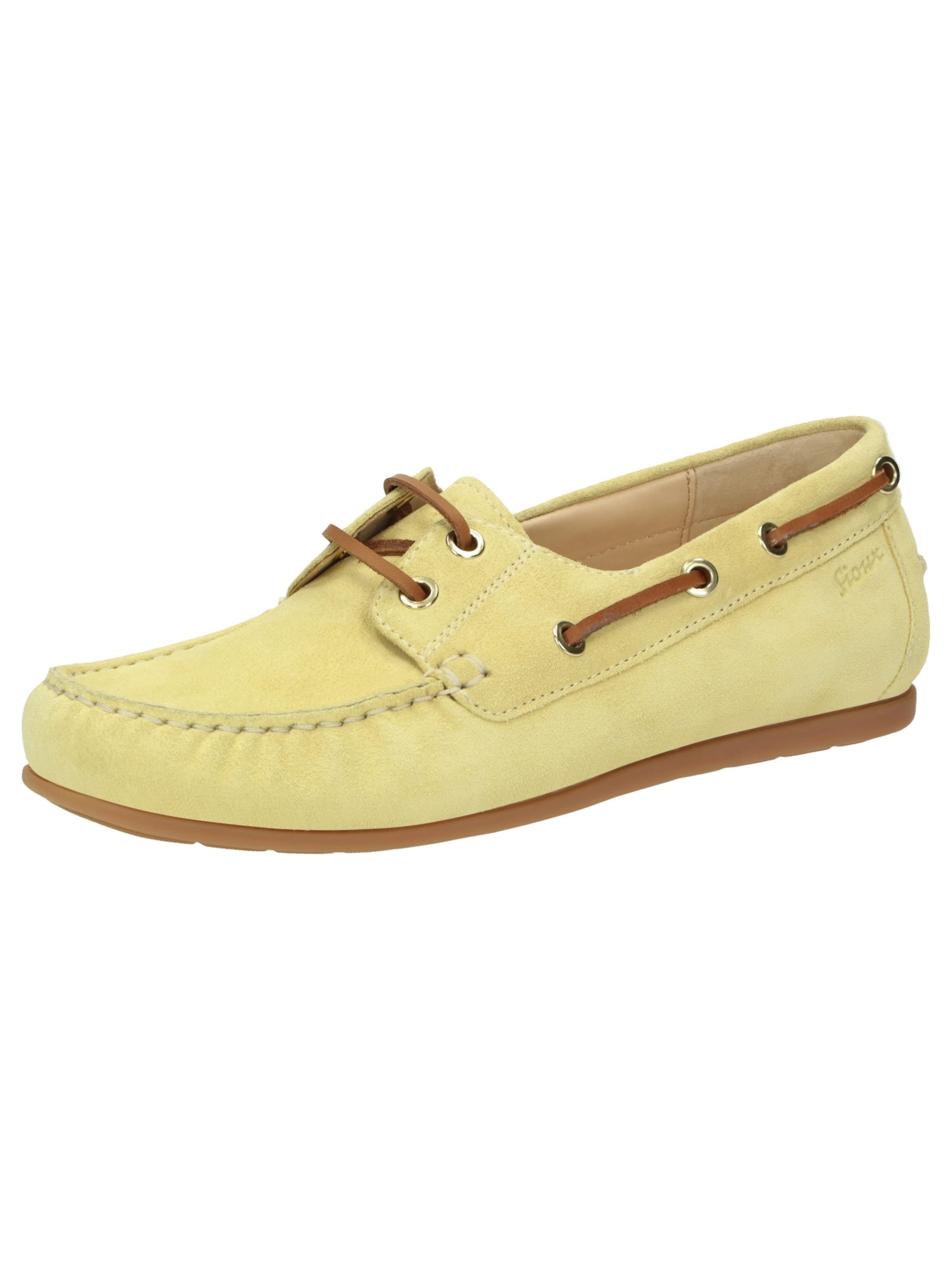 Chaussure à lacets ' Simadesa-701 ' SIOUX en jaune : devant