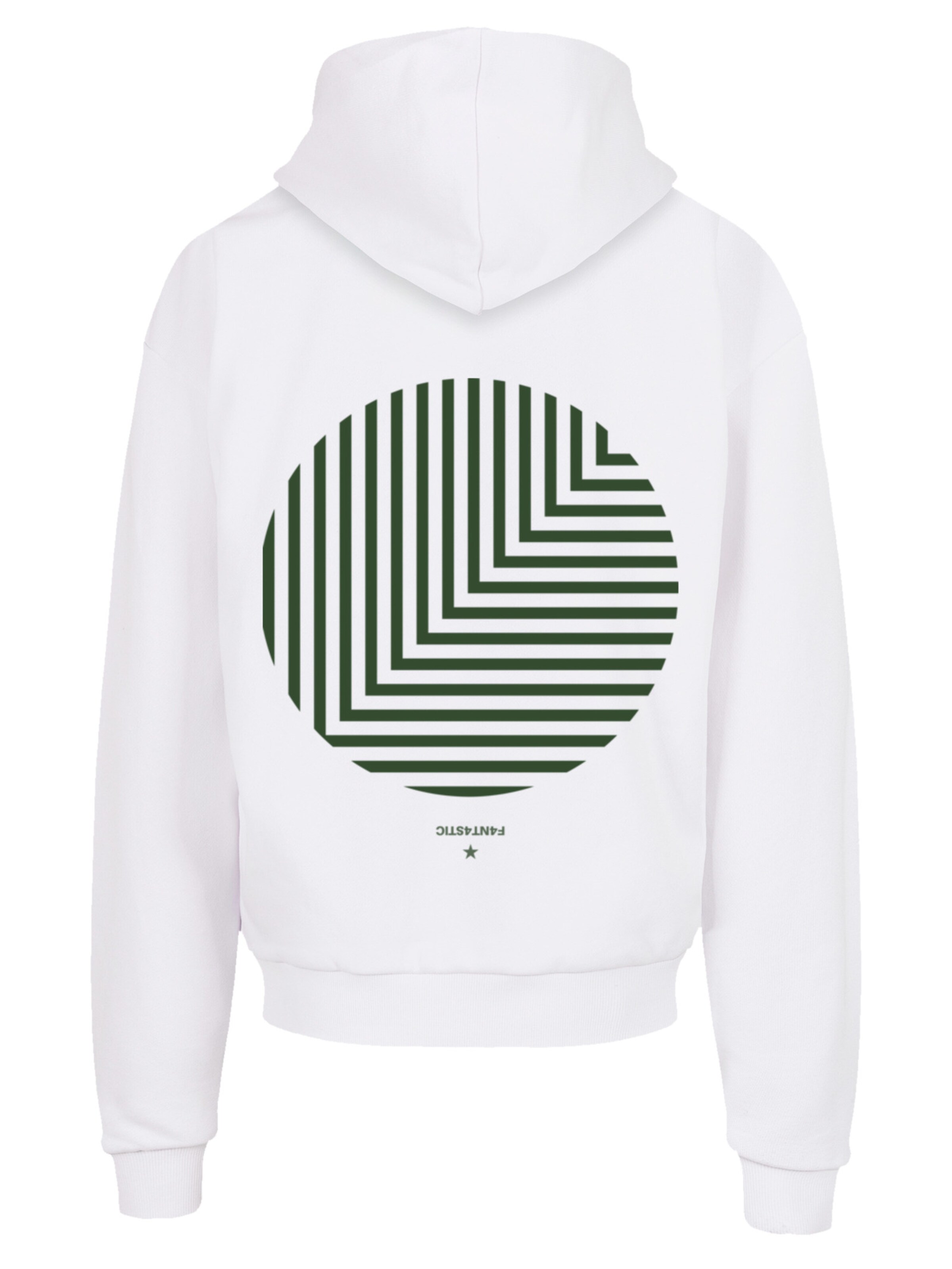 F4NT4STIC Sweatshirt 'Geometrics' in White