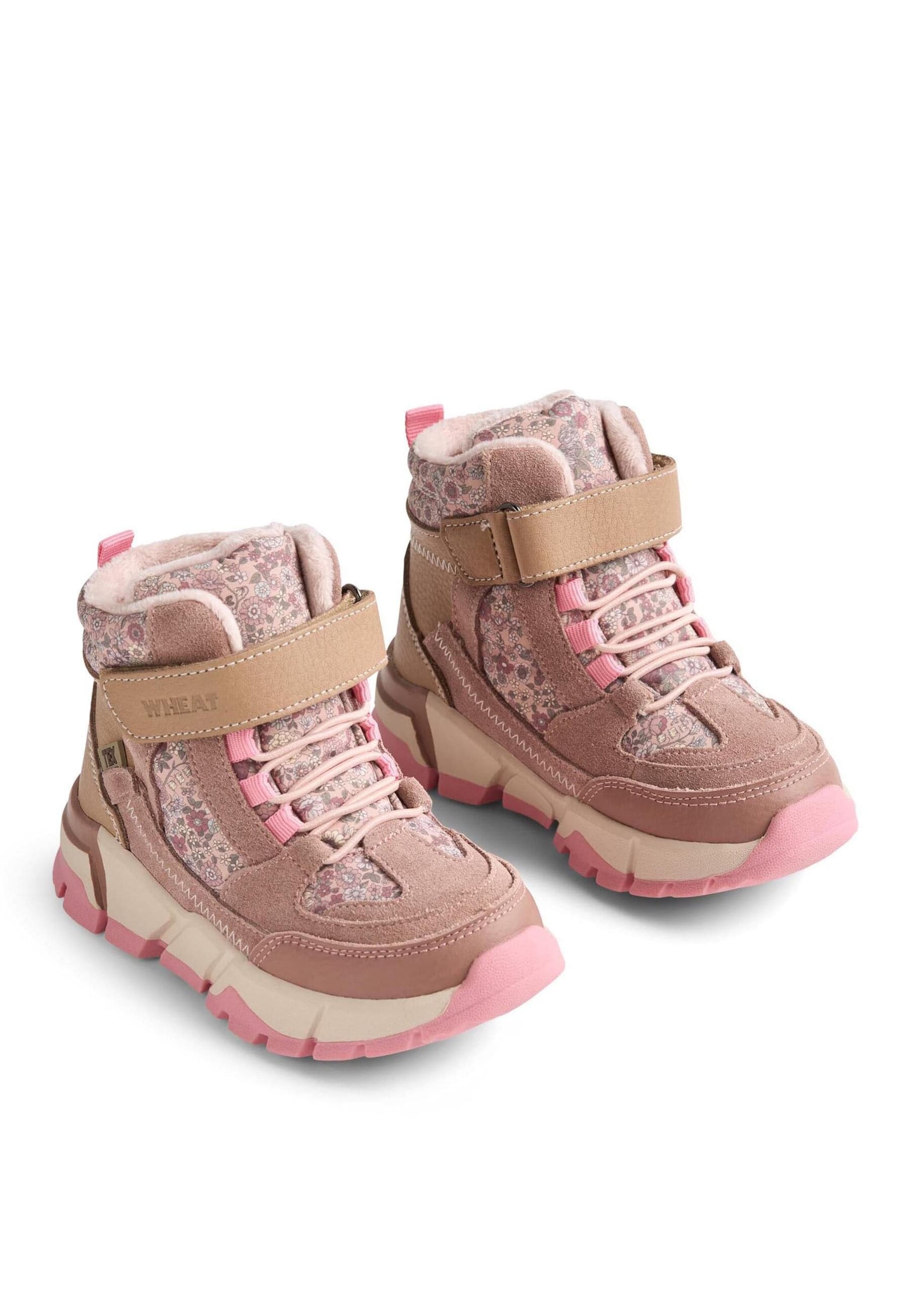 WHEAT Boots 'Muni Tex' in Pink