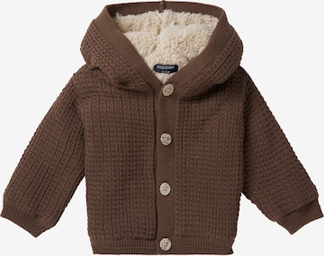 Noppies Knit Cardigan 'Tiffin' in Brown: front