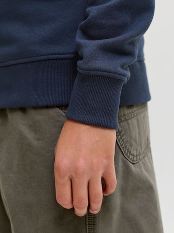 Bluză de molton 'JJTOM' de la Jack & Jones Junior pe albastru