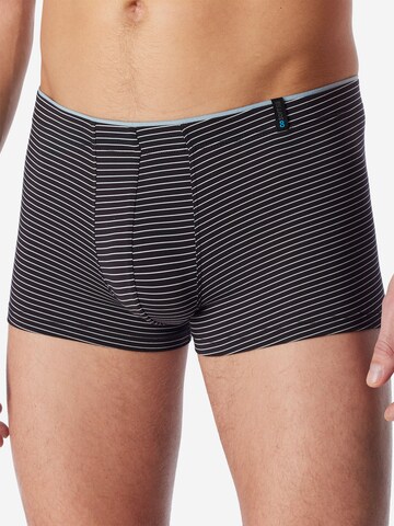 Boxers ' Long Life Soft ' SCHIESSER en gris : devant