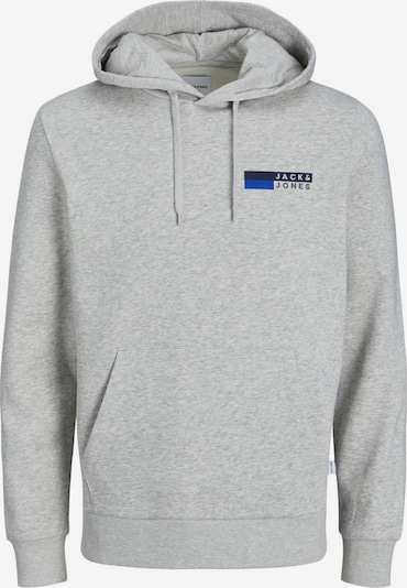 JACK & JONES Sweatshirt i blå / lysegrå / hvid, Produktvisning