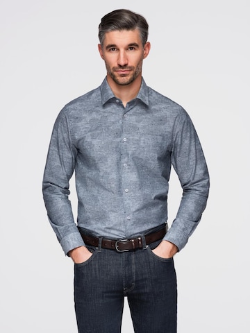 Ombre Regular fit Button Up Shirt 'OM-SHCS-0157' in Grey