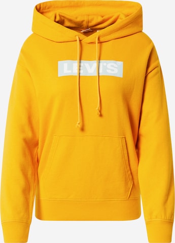 LEVI'S ® Sweatshirt 'Graphic Standard Hoodie' in Orange: front