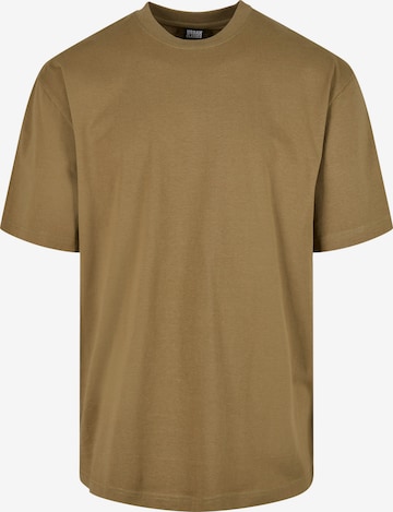 T-Shirt Urban Classics en vert : devant