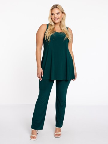 Yoek Skinny Leggings 'Dolce' in Groen