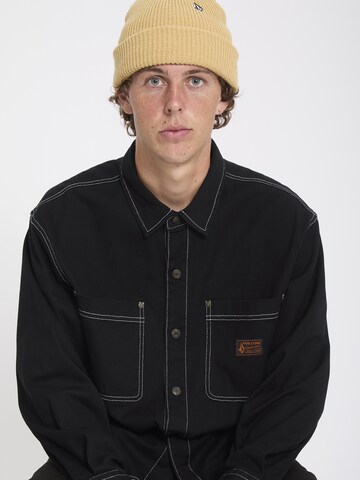 Volcom Comfort Fit Hemd 'Levelstone' in Schwarz