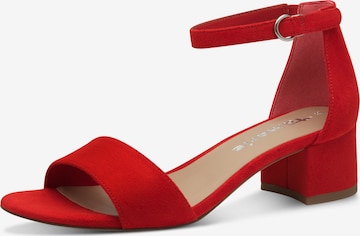 Tamaris Sandale in Rot: Vorderseite
