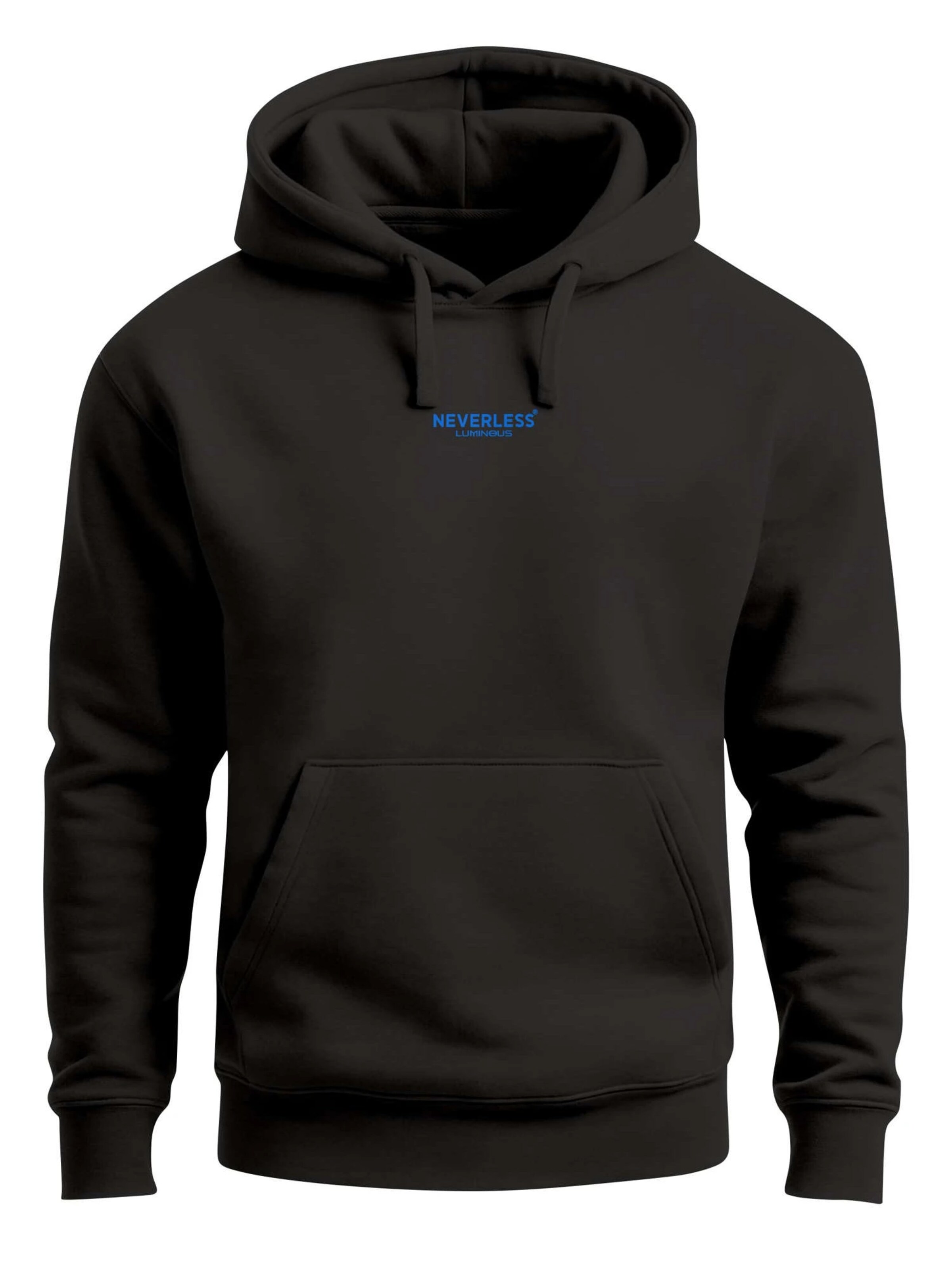 Neverless Sweatshirt 'Blumen' in Black