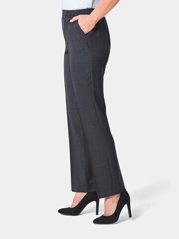 Regular Pantalon 'Martha' Goldner en gris