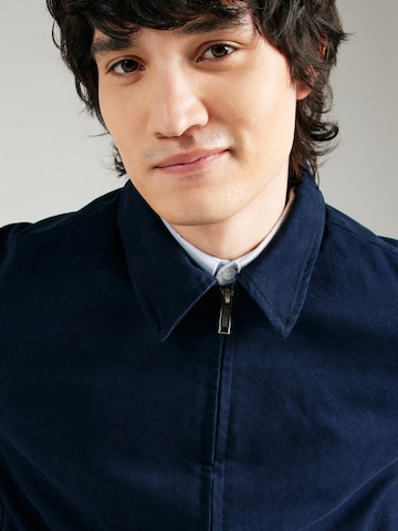 SELECTED HOMME Between-Season Jacket 'SLHWILSON' in Blue