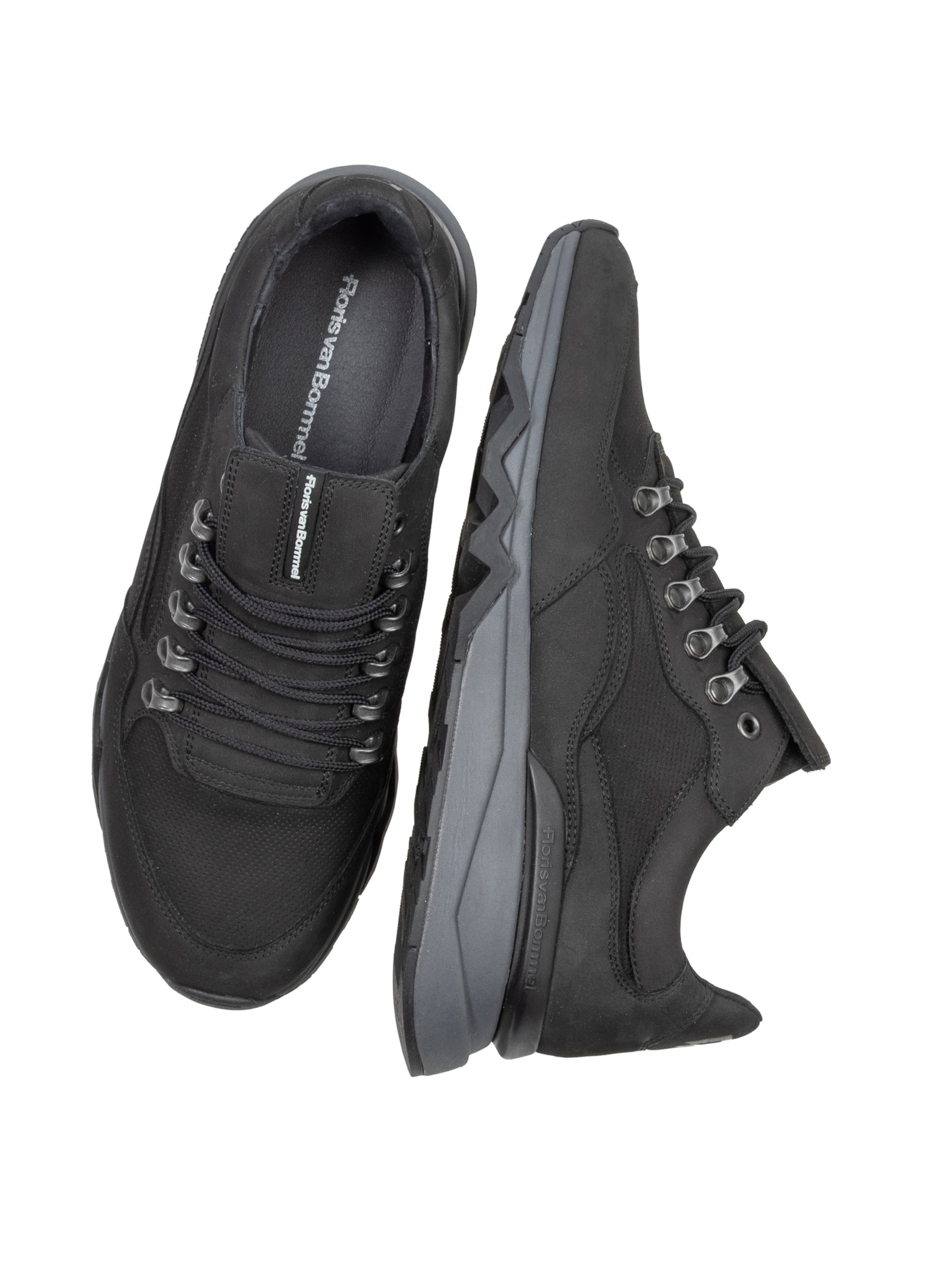 Sneaker bassa 'De Zager 01' di Floris van Bommel in nero