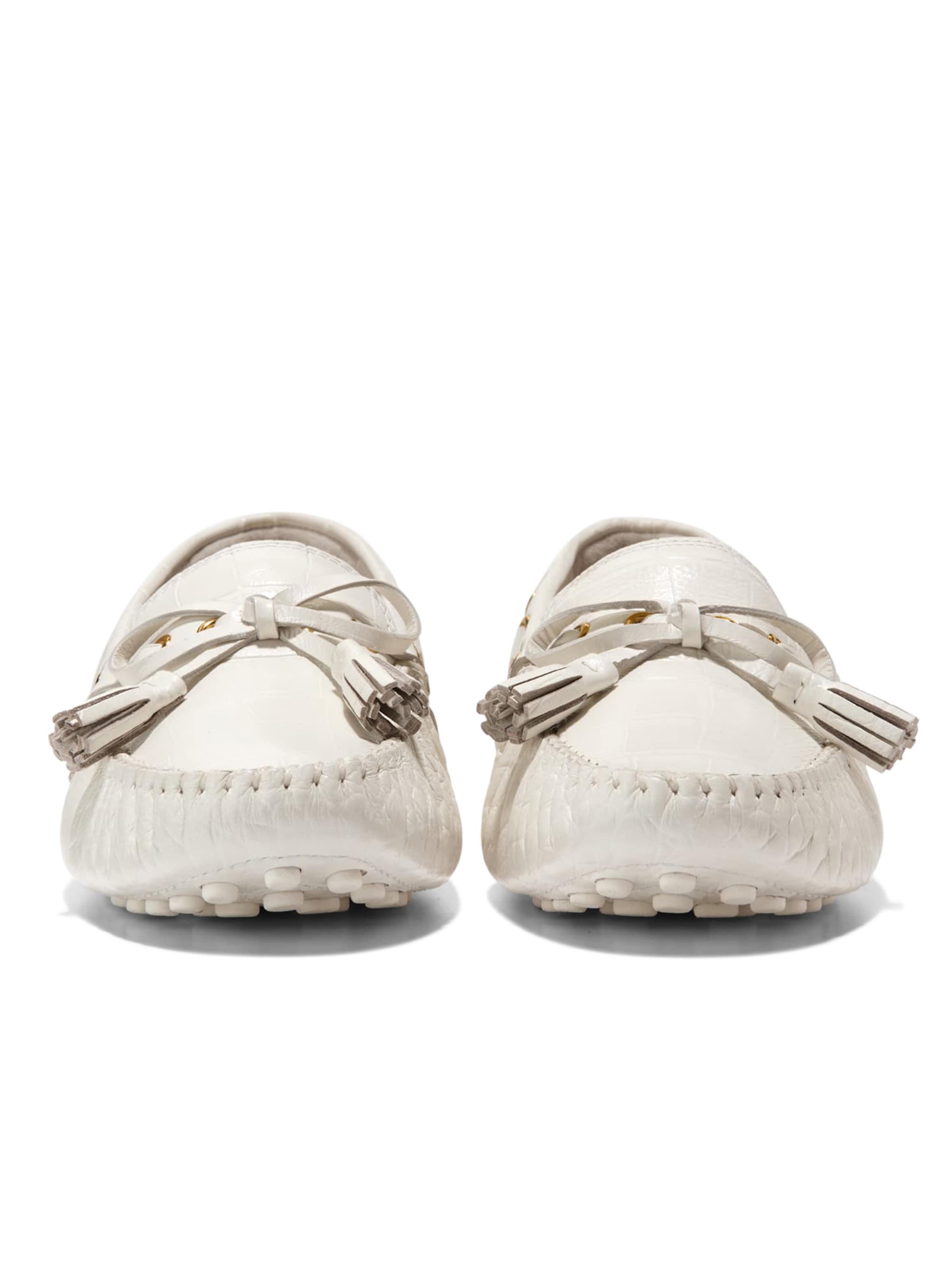 Mocassin 'GISSELLA DRIVERS' Cole Haan en blanc