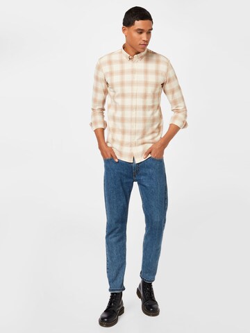 minimum - Ajuste regular Camisa 'YONATHAN' en beige