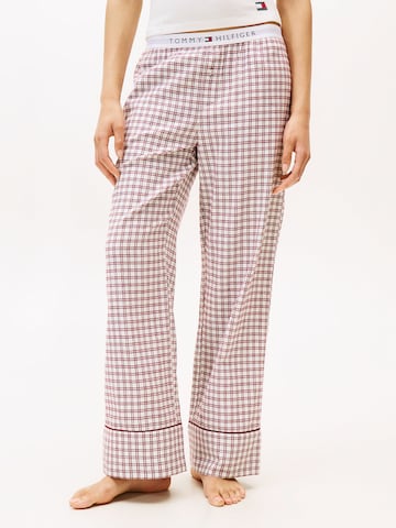 TOMMY HILFIGER Pyjamahose in Rot: Vorderseite