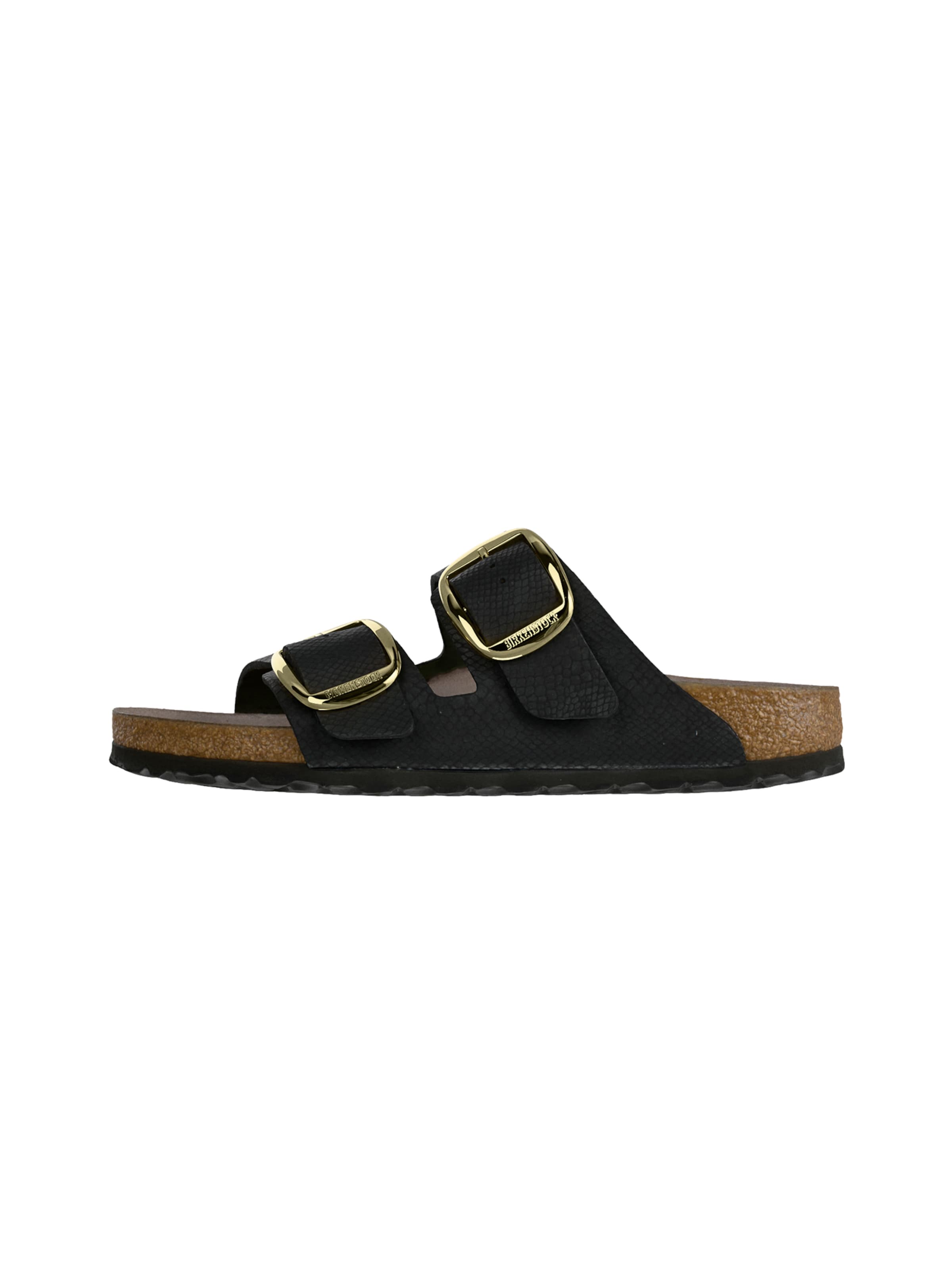 BIRKENSTOCKNatikače s potpeticom 'Arizona' - crna boja: prednji dio