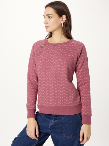 Ragwear Sweatshirt 'Daria' in Purple: front