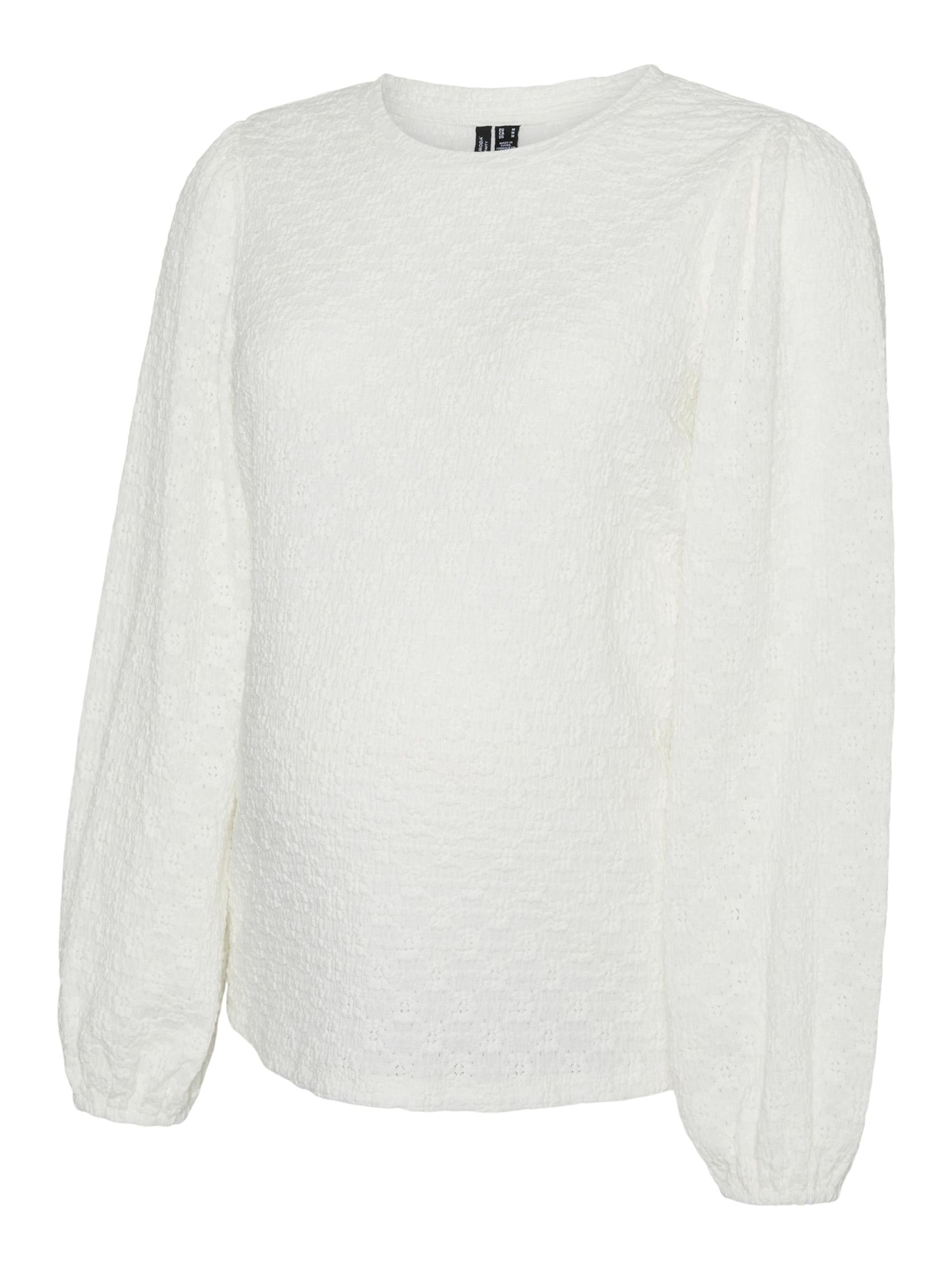 Vero Moda Maternity - Blusa en blanco: frente