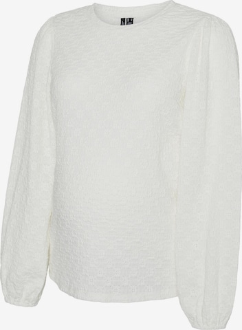 Camicia da donna di Vero Moda Maternity in bianco: frontale