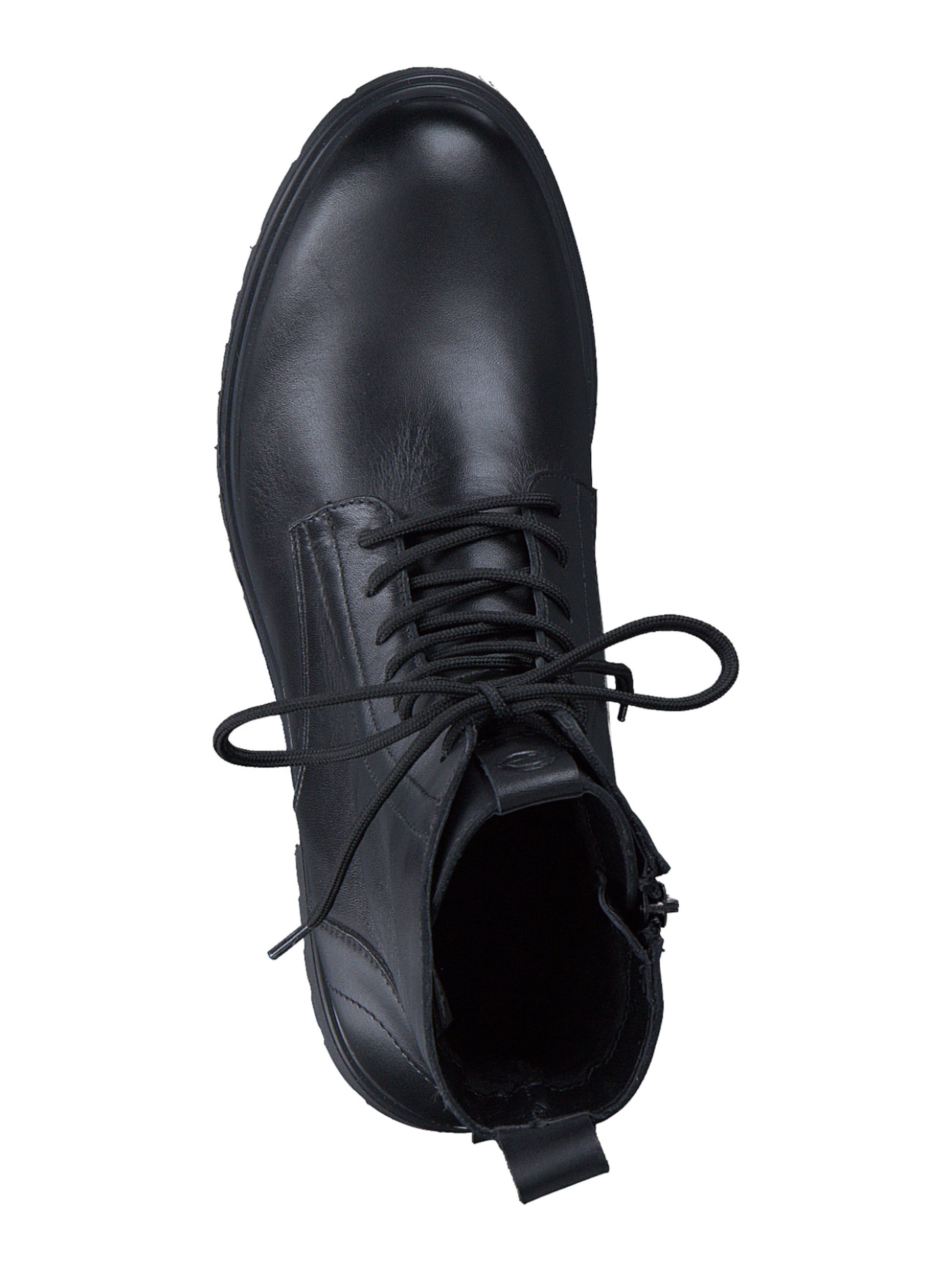 Bottines à lacets Tamaris en noir